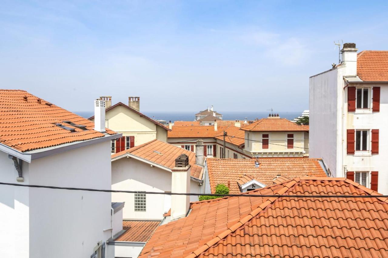 Ferienwohnung Charming 1Br Flat With Sea View At The Heart Of Biarritz - Welkeys Exterior foto